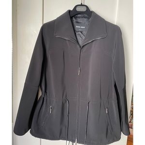 Giorgio Armani black zip jacket